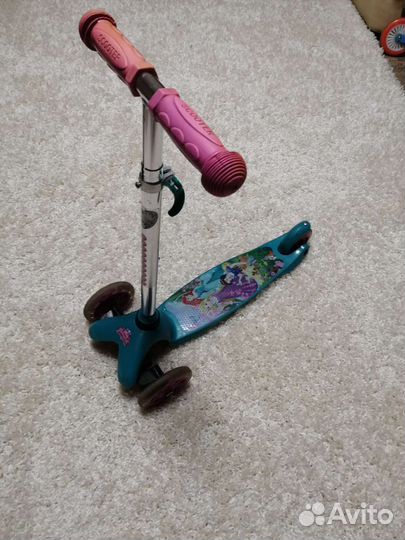 Самокат детский трехколесный бу