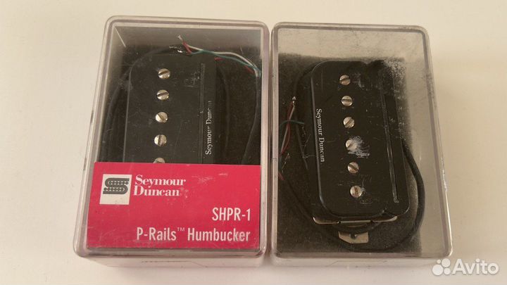 Звукосниматели Seymour Duncan shpr-1b&n, P-Rails