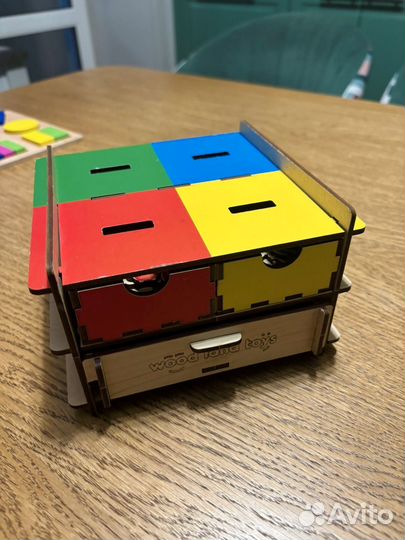 Деревянные развивающие игрушки пакетом