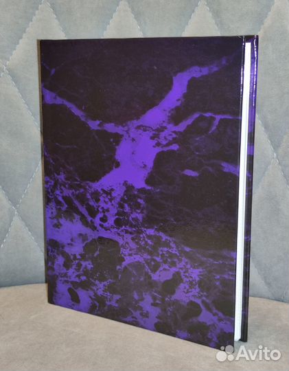 Фотоальбом Синий мрамор (200 фото;10x15 см), новый