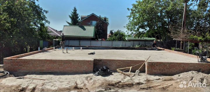 Заливка фундамента под ключ