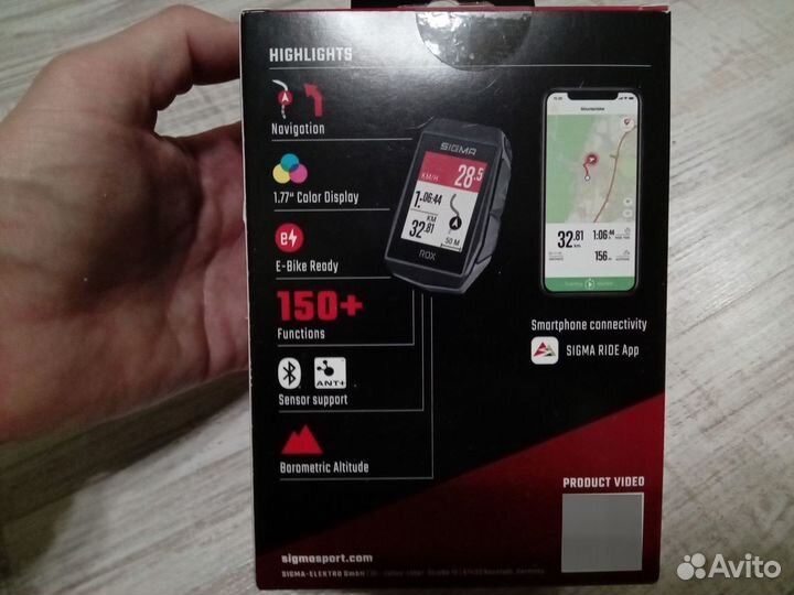 Велокомпьютер Sigma ROX 11.1 EVO (новый,в наличии)