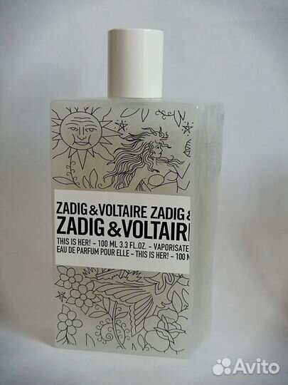 Zadig voltaire this is her оригинал 100мл