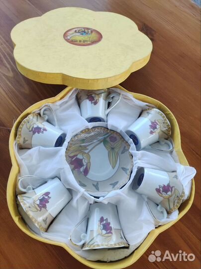Кофейный сервиз новый в коробке