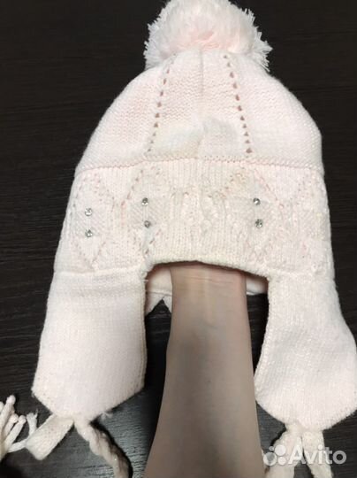 Шапка зимняя детская для девочки