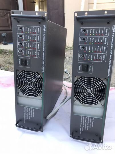 Jedia JPA4120 трансляционный усилитель 4 канала