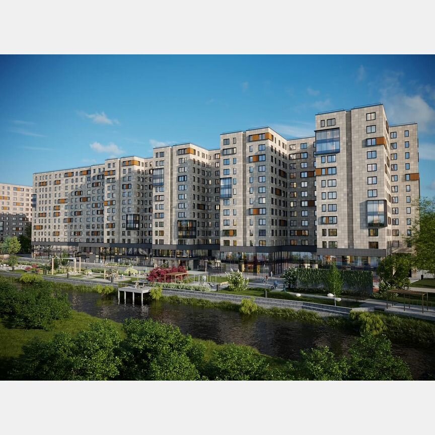 1-к. апартаменты, 37,5 м², 9/13 эт.