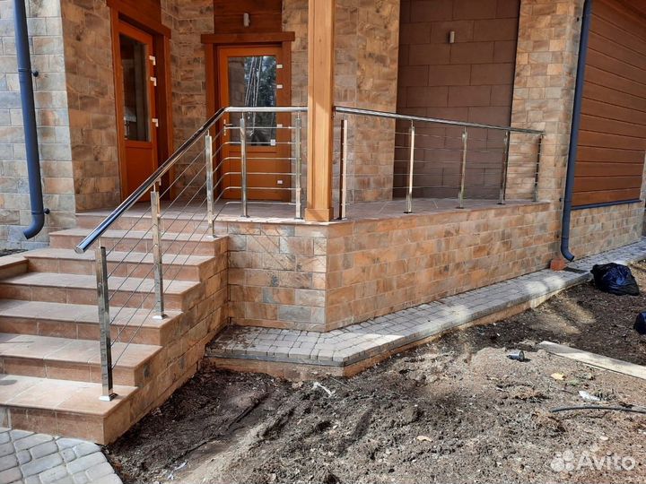 Перила из нержавеющей стали