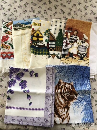 Полотенца кухонные