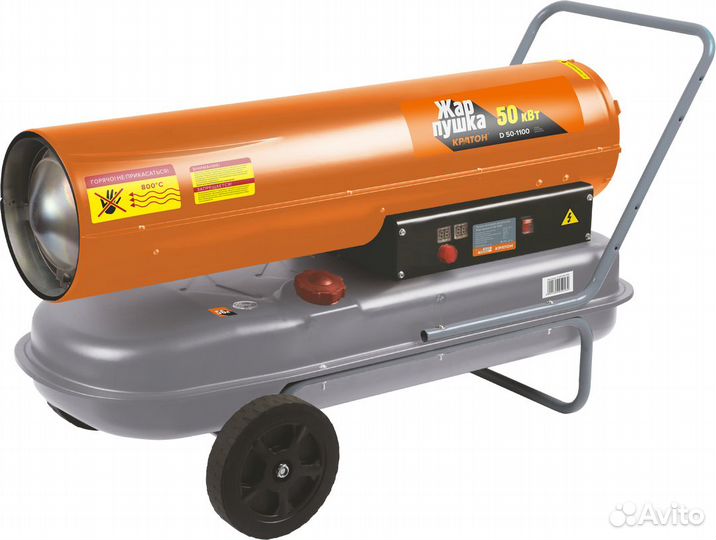 Пушка тепловая дизельная Кратон Жар-пушка D 50-110