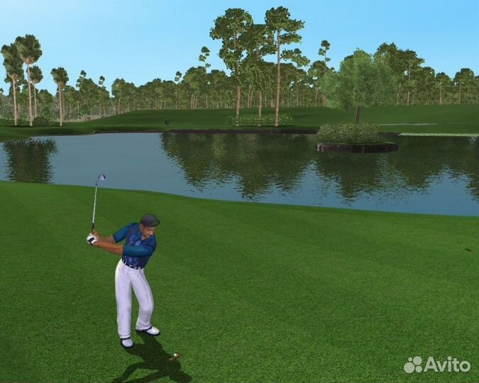 Tiger Woods PGA Tour 2003, б/у, множ.царап., англи