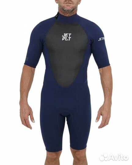 Гидрокостюм Jetpilot Flight S/S 2mm Springsuit Nvy