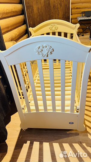 Детская кроватка Pali Италия натуральное дерево