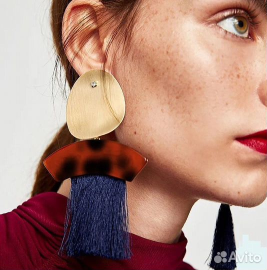 Серьги в стиле Paul Poiret