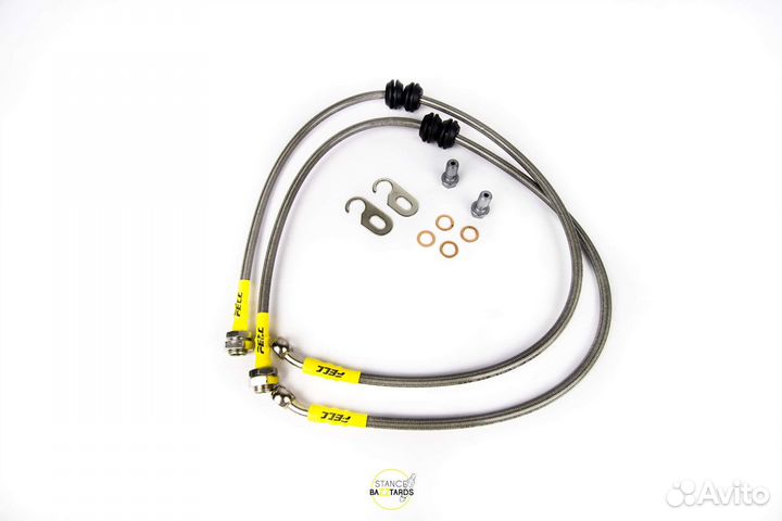 Тормозные шланги армированные для тюнинг систем