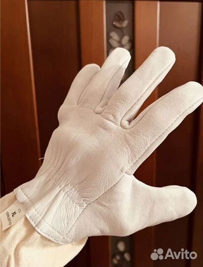 Новые Перчатки пчеловода из овечье кожи и льна