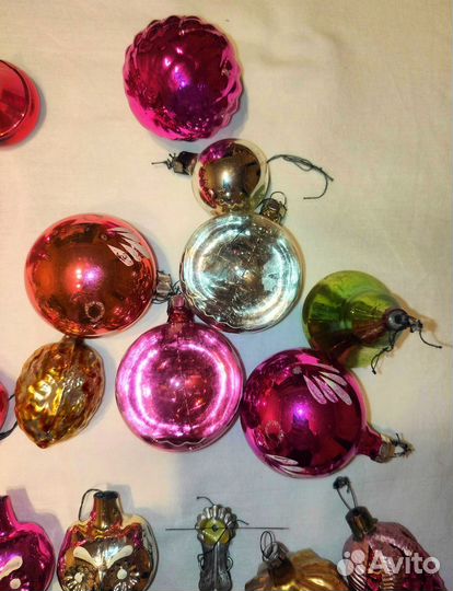 Елочные игрушки СССР