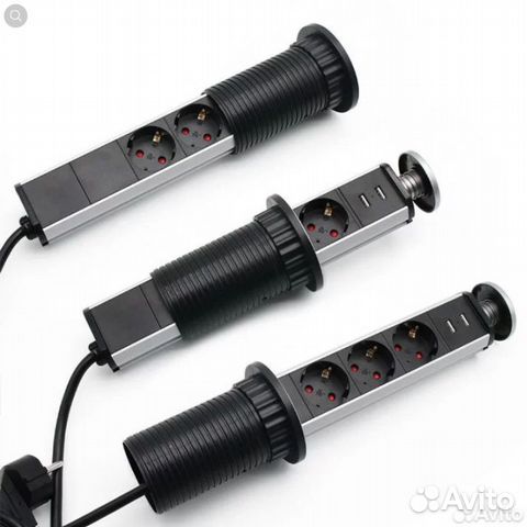 Удлинитель (сетевой фильтр) на 3 розетки