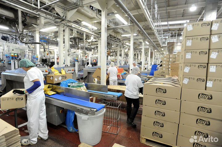 Фасовщик на склад чипсов