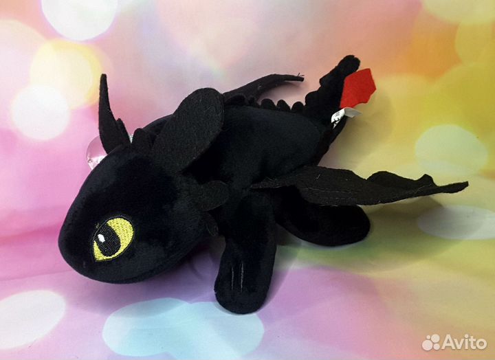 Мягкая игрушка дракон Беззубик