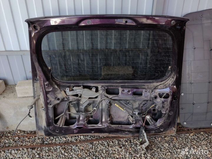 Daihatsu move L175S 2009г Задняя дверь