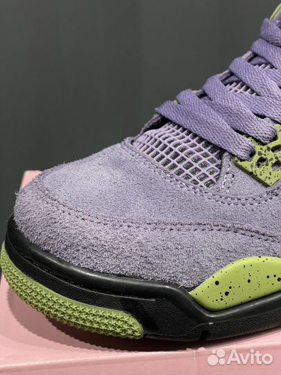 Nike Air Jordan 4 Canyon Purple. Мужские кроссовки