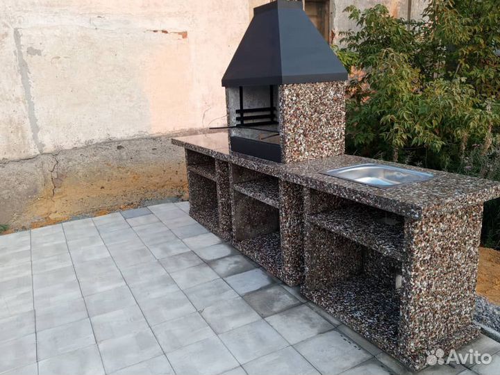 Модульный комплекс барбекю, печь под тандыр