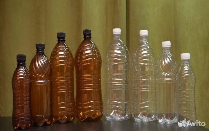 Пэт бутылки в ассортименте