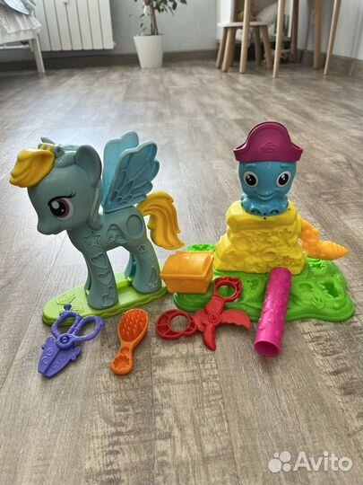 Игрушки enchantimals, play-doh