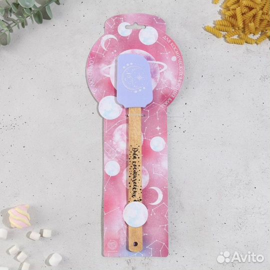 Силиконовая лопатка «Планеты» на формовой подложке