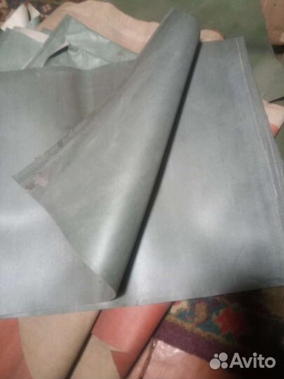 Куски прорезиненной ткани