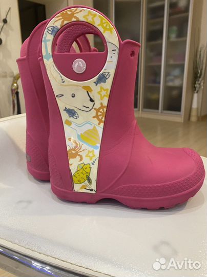 Резиновые сапоги crocs c11