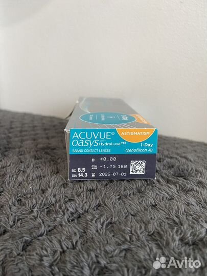 Линзы однодневные Acuvue oasis 1-Day