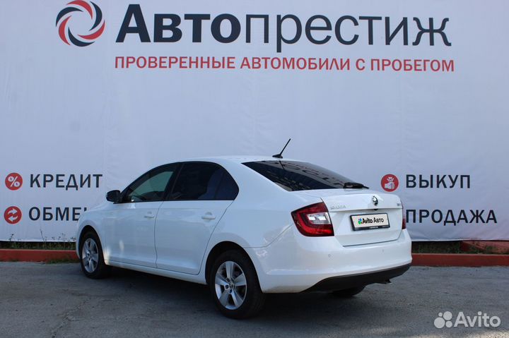 Skoda Rapid 1.6 AT, 2018, 94 500 км