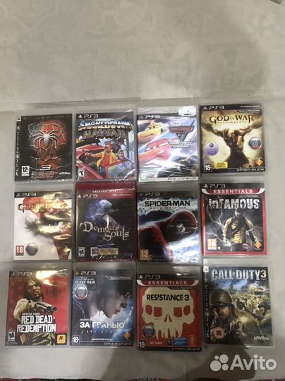 Игры PS1 PS3 PSP X360 XO