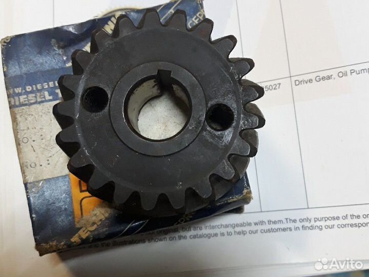 Шестерня масляного насоса вольво