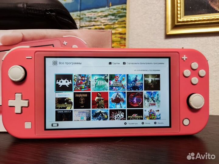 Nintendo Switch lite прошитая