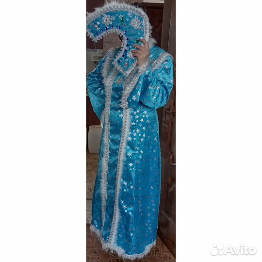 Костюм снегурочки взрослый