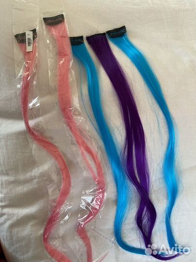 Цветные пряди для волос