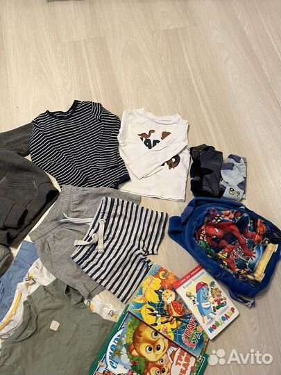 Вещи пакетом на мальчика 80 86 92