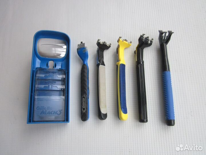 Бритвы Gillette, Schick, Super Max(90е-00е)