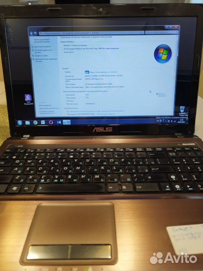 Ноутбук Asus core i3