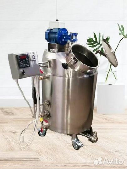 Пвк пароводяной котел 120 л, aisi 304, автоматика