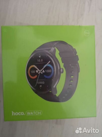 Спортивные умные часы Hoco Y4 Smart watch черные