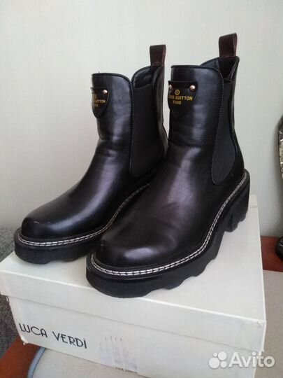 Сапоги Челси, 37 размер, натуральная кожа