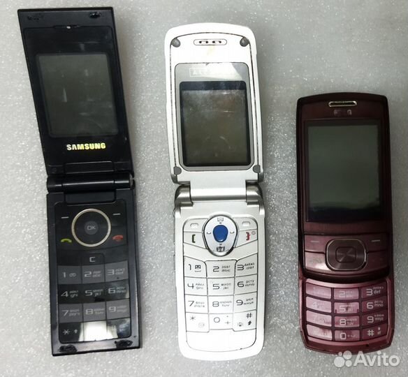 Раритет кн. телефоны,Lg GU230, Alcatel Oh5,Samsung