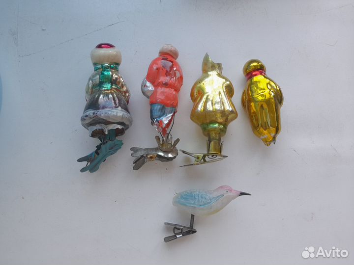 Елочные игрушки СССР в реставрацию