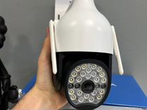 Камера широкоугольная видеонаблюдения уличная WiFi