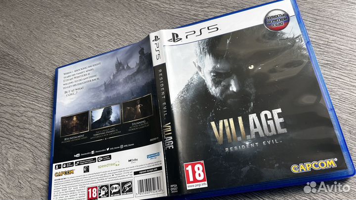 Resident evil village ps5 диск