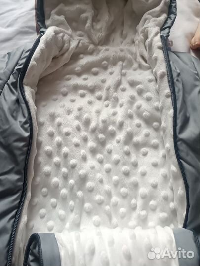 Зимний конверт + комбинезон в коляску